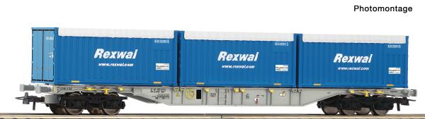 Roco 6600234 - Spur HO Containertragwagen, AAE