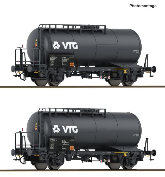 Roco 6600246 - Spur HO 2-tlg. Set: Kesselwagen „VTG“, GATX