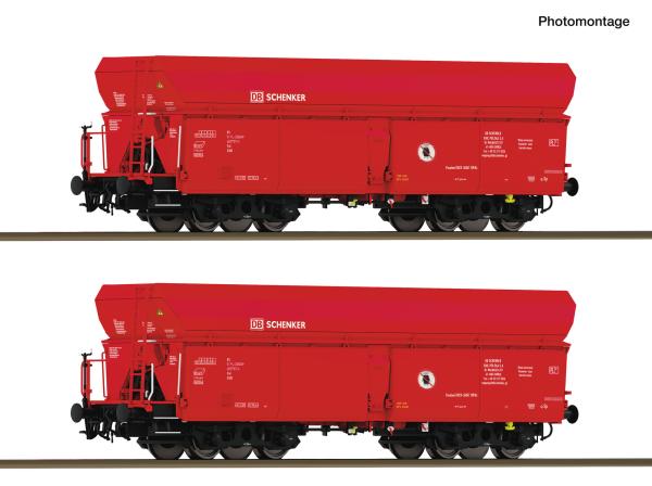 Roco 6600326 - Spur HO 2-tlg. Set: Selbstentladewagen, DB Schenker