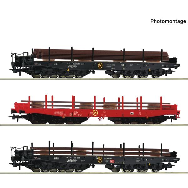 6600350 Spur HO 3-tlg. Set 1: Stahlzug, DB AG/OnRail
