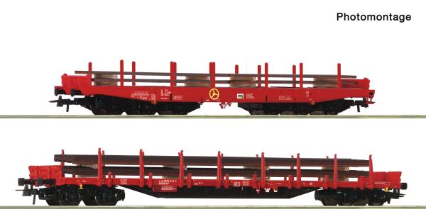 Roco 6600352 Spur HO 2-tlg. Set 2: Stahlzug, DB AG/OnRail