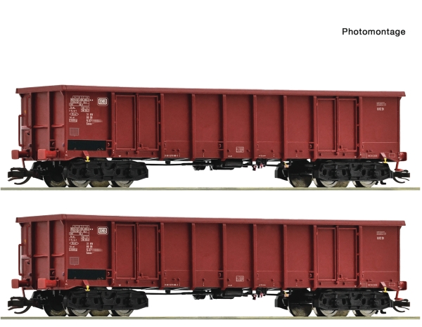 Roco 6680016 - Spur TT Offene Güterwagen der DB