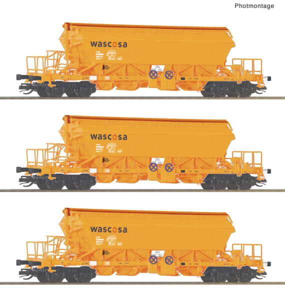 Roco 6680063 Spur TT 3er Set Kaliwagen Taoos, Wascosa, Ep.VI