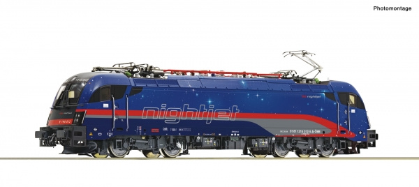 Roco 70522 - Elektrolokomotive 1216 012-5 „Nightjet“, ÖBB