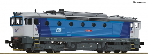 Roco 79024 - Diesellokomotive Rh 754, CD