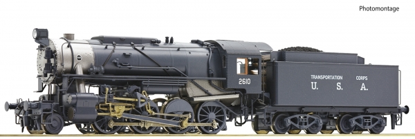Roco 72154 - Dampflokomotive 2610, USATC