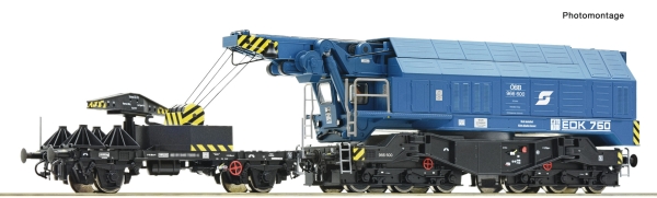 Roco 7320069 - Spur HO Digital-Eisenbahndrehkran, ÖBB