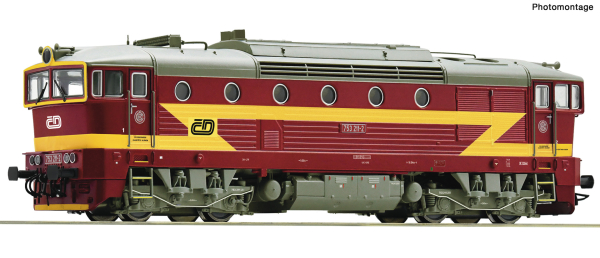 Roco 7320088 - Spur HO Diesellokomotive 753 211-2, CD