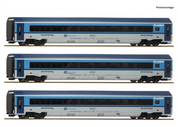 Roco 74139 - 3-tlg. Set: Railjet, CD