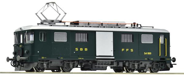 Roco 7700014 - Spur HO Elektro-Gepäcktriebwagen De 4/4 1669, SBB