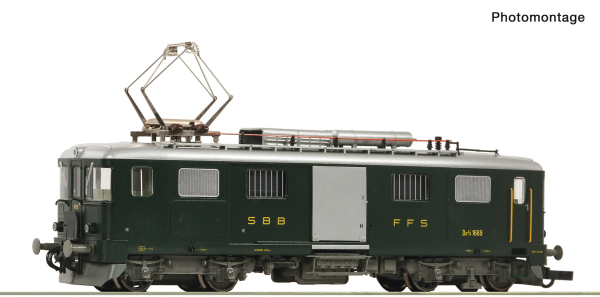 Roco 7710014 - Spur HO Elektro-Gepäcktriebwagen De 4/4 1669, SBB