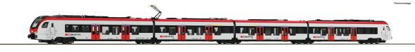 Roco 7720034 Spur HO 4-tlg. Set: Elektrotriebzug „FLIRT Evo“ – „Black Edition“, SBB, AC
