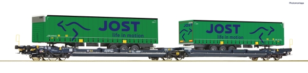 Roco 77402 - Doppeltaschen-Gelenkwagen T3000e, CEMAT
