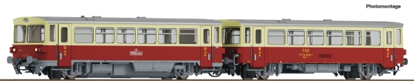 Roco 7780001 - Spur TT Dieseltriebwagen M 152 0059 mit Beiwagen, CSD