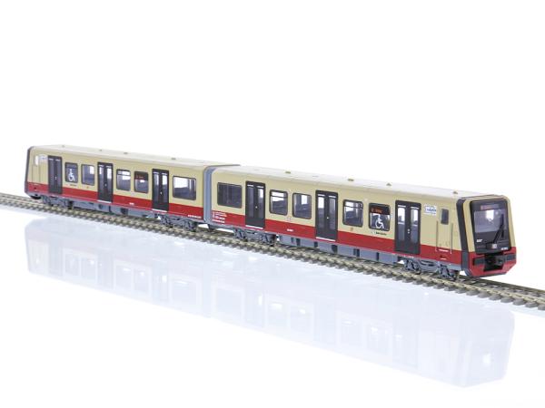 Rietze S11006 -Spur HO Stadler/Siemens BR 483 Fahrmodell S-Bahn Berlin 100 Jahre, 483 008 2tlg. Viertelzug