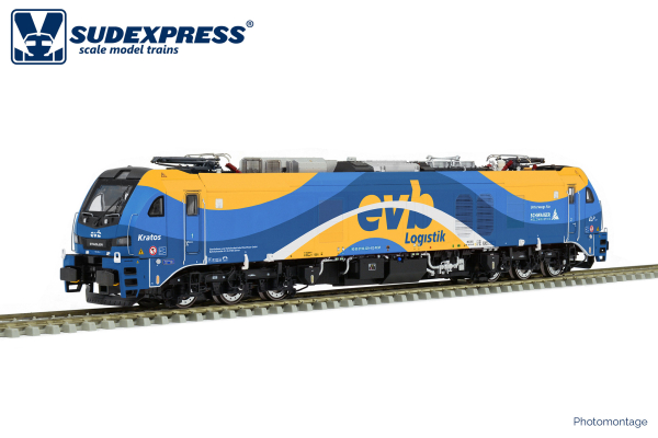 Sudexpress S1592291 - Spur H0 STADLER Euro Dual-Lokomotive 159 229 "Kratos" EVB, DC