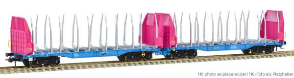 Sudexpress S657319 Spur HO ÖBB Innofreight Doppel Holztransportwagen Sggmrrs Ep.VI