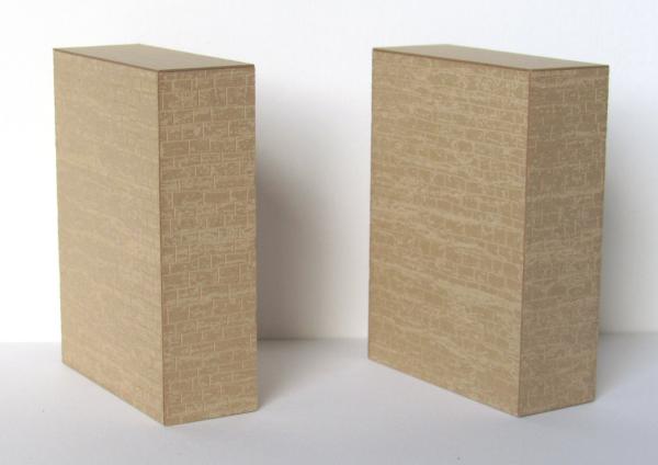 Laffont T4611 - Spur TT  2 Brückenpfeiler graubeige Farbgebung