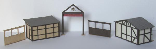 Laffont T6001 - Spur TT Set Weihnachtsmarkt I