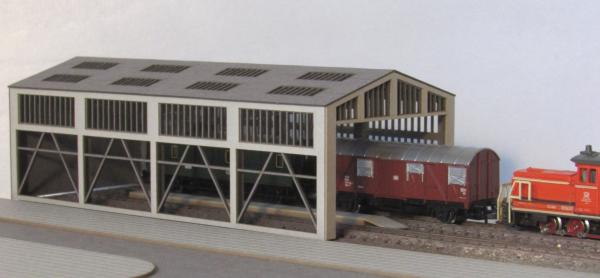 Laffont Z5401 - Spur Z  Bahnposthalle