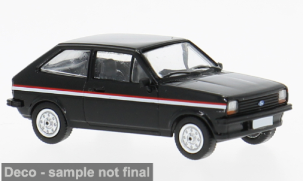 PCX870770  -Spur H0 Ford Fiesta MK I Avus, schwarz,  1975