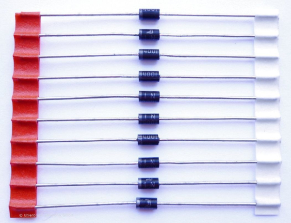 Uhlenbrock 40111 - 10 Dioden 1N4001