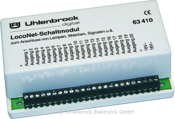 Uhlenbrock  63410 - LocoNet-Schaltmodul