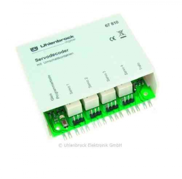 Uhlenbrock 67810 - Servodecoder mit Relais
