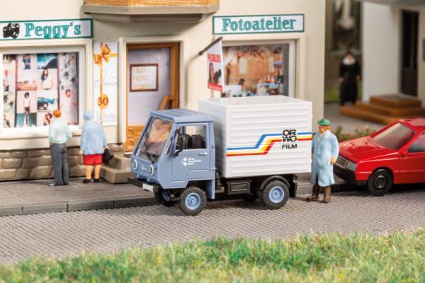Auhagen 40514 - Spur TT Multicar M25 mit Kofferaufbau „ORWO“, Bausatz
