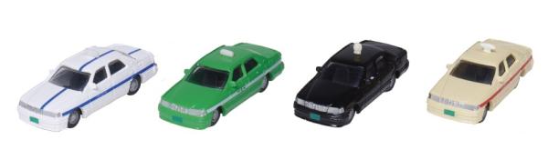 Kato/Lemke K23-655A - Spur N 4er Set Taxis
