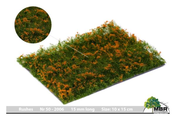 MBR model 50-2006 -Spur H0 Blumenmatte Kalmus, 10x15 cm