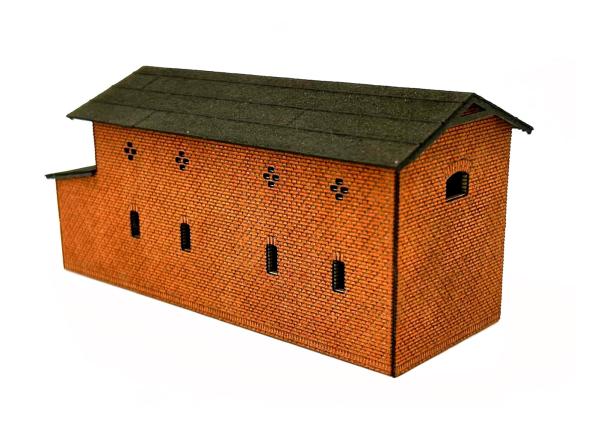 MBR model AS-0308 - Spur H0 Wirtschaftsgebäude mit Toiletten