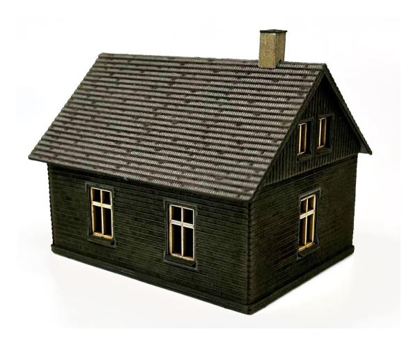 MBR model AS-0310 - Spur H0 Holzhütte