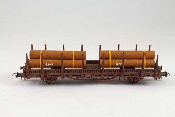 Ladegüter Bauer H01001 - Spur HO Eisenröhren 2er Set