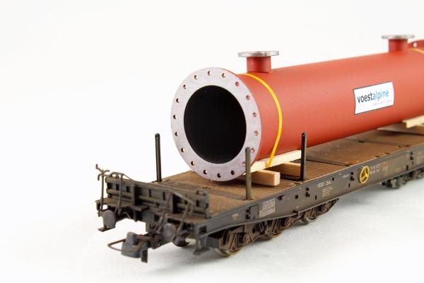 Ladegüter Bauer H01051 - Spur HO Flanschrohr mit Rostschutz
