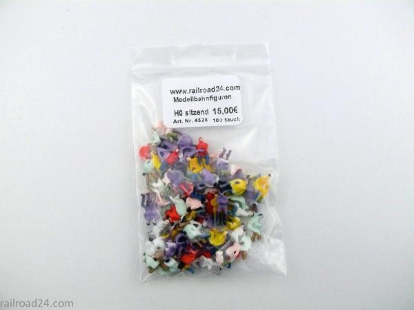 Railroad24 4526 - Spur HO 100x sitzende Figuren