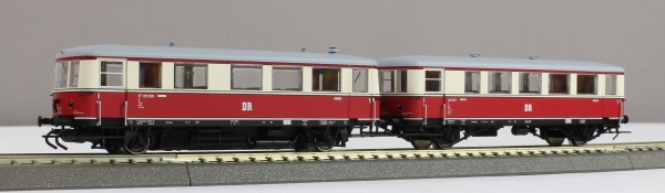 Kres N13514002D - Spur N Triebwagen 105 109 mit Beiwagen 140 307, DR, Ep.III, DC-Digital