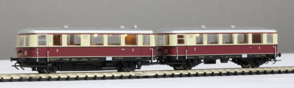 KRES N13514002 - Spur N Set VT135 Ep. III DR, bestehend aus den Artikeln N13502 und N14002
