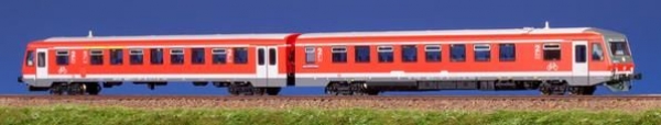KRES 6284R2 - Spur TT BR 628.4 Nahverkehrstriebwagen Ep. V DB AG, 2teilig, rot, Erzgebirgsbahn