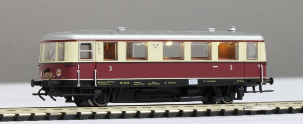 KRES N13502D - Spur N Einheits-Nahverkehrstriebwagen VT 135 109 Ep. III DR Digital, mit 3. Spitzenlicht