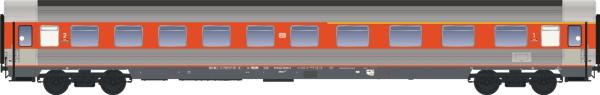 LS Models 46011-1AC - Spur HO  DB Reisezugwagen ABwümz 227, 1./2. Klasse, orange/Inox, Ep. IVb