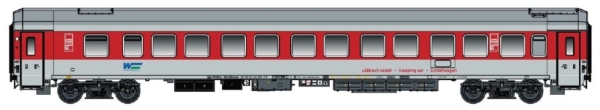 LS Models 48209 - Spur HO Schlafwagen WLABmee WAGONSERVICE, weiß-rot Ep. VI
