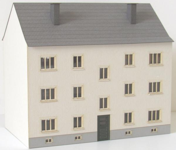 Laffont T2201 - Spur TT Mehrfamilienhaus 3-geschossig, DDR Mehrfamilienhaus