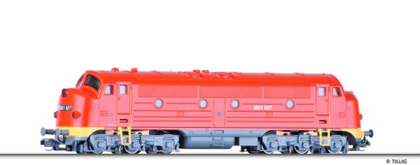 Tillig 502589 - Spur TT Diesellokomotive M61 007 (NOHAB) der MAV, Ep.IV (ex. 04535)