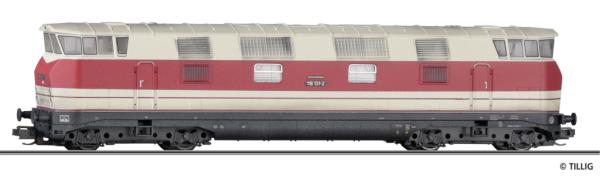 Tillig 502735 - Spur TT Diesellok BR 118 (gealtert) der DR, Ep.IV, ex 04661