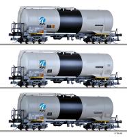 Tillig 01089 - Spur TT 3er Set Kesselwagen, DR