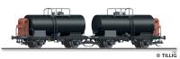 Tillig 01120 - Spur TT 2er Set Kesselwagen Zr, DR, Ep.III