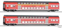 Tillig 01132 - Spur TT Doppelstockwagenset der DB AG
