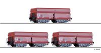 Tillig 01139 - Spur TT 3er Set Selbstentladewagen OOt Saarbrücken der DRG