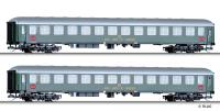 Tillig 01761 -  Reisezugwagenset „RTC-Militärzug 2“ der DB, Ergänzung zu Set 01693.